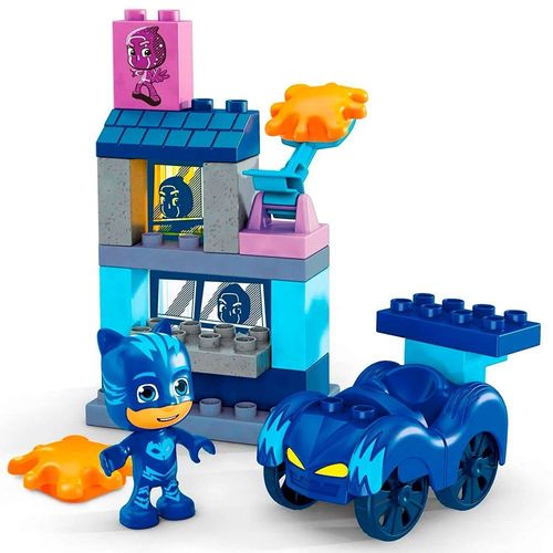 Blocos Mega Bloks - PJ Masks - Menino Gato vs. Ninjalino - Mattel