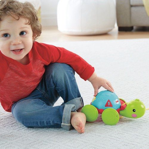 Brinquedo para Bebê - Puxe a Tartaruga - Fisher-Price