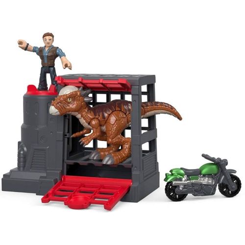 Figura Imaginext - Captura do Dinossauro Veloz - Jurassic World - Fisher-Price