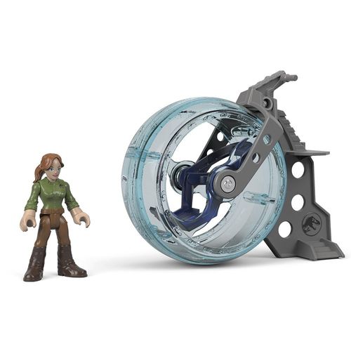 Figura Básica Imaginext - Claire e Giroesfera - Jurassic World - Fisher-Price