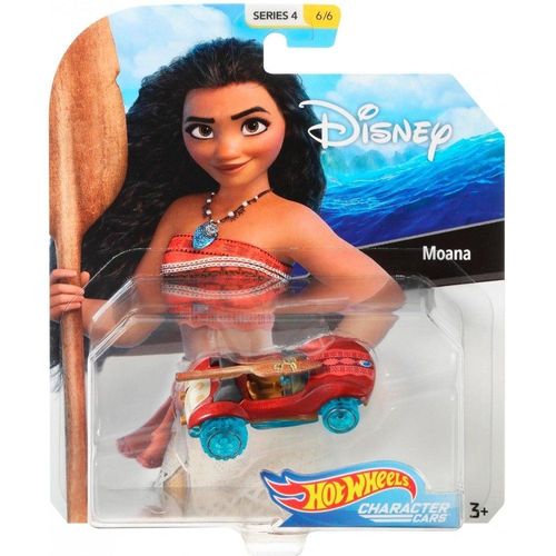 Carrinho Hot Wheels 1:64 - Moana - Disney Personagens - Mattel