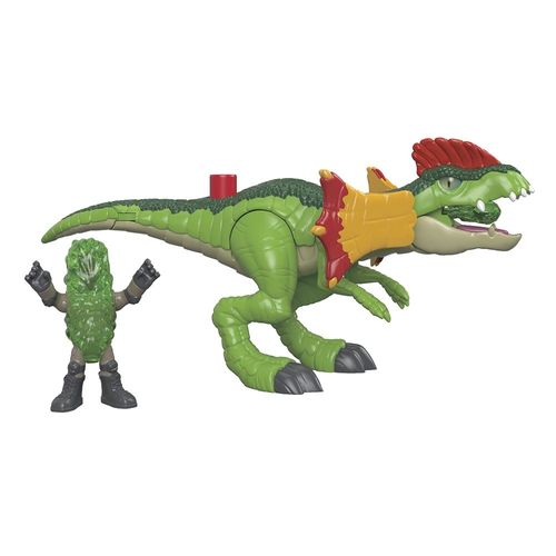 Figura Imaginext - Dilofossauro - Jurassic World - Fisher-Price