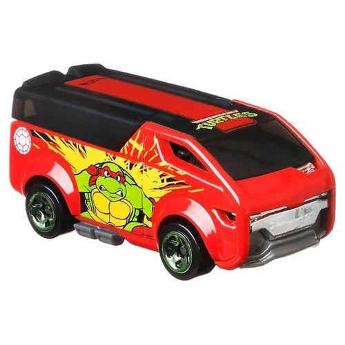 Carrinho Hot Wheels - Tartarugas Ninja - Raphael - The Vanster - Mattel
