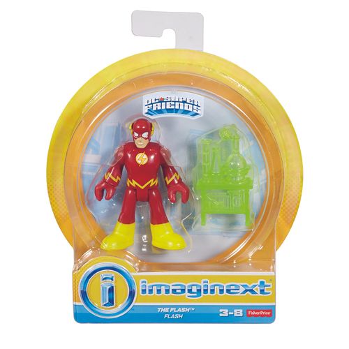 Mini Figura com Acessórios Imaginext - Flash - DC Super Friends - Fisher-Price