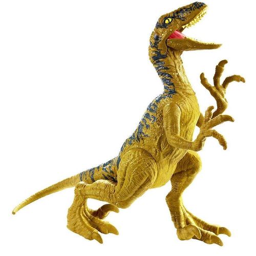 Figura Dinossauro Articulada - Velociraptor Delta - 12 cm - Dino Rivals - Jurassic World - Mattel