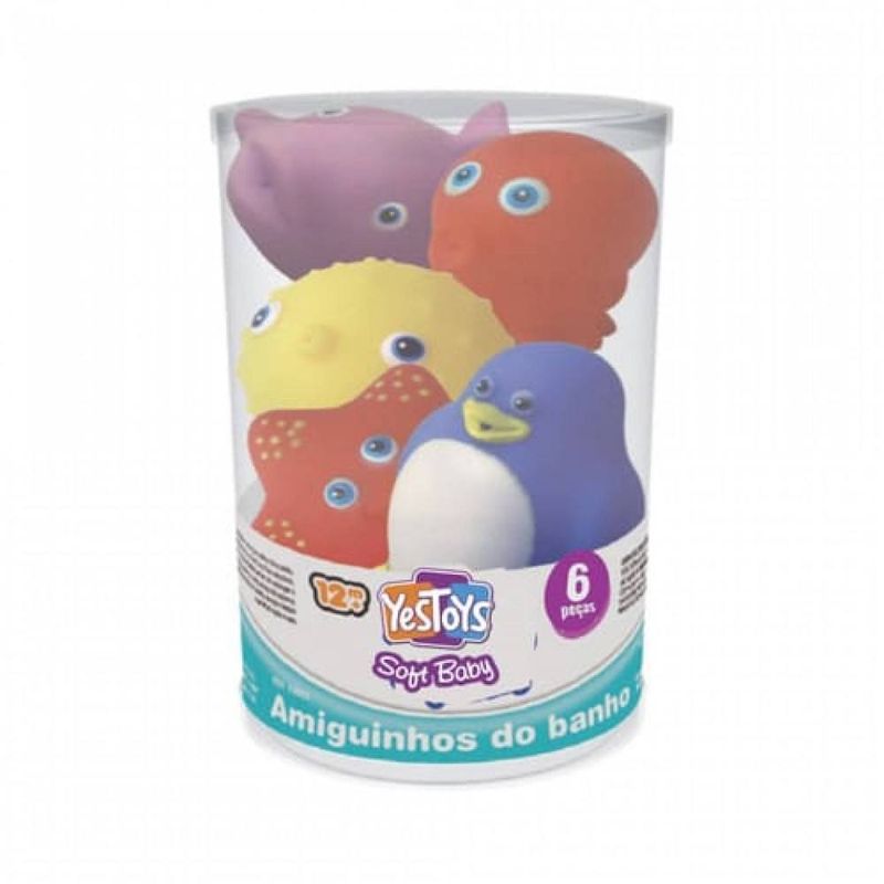 10015_Brinquedo_de_Banho_Amiguinhos_do_Banho_8_Pecas_Sortidas_Soft_Baby_Yes_Toys_1