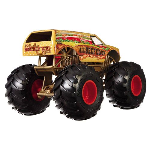 Carrinho Hot Wheels - Monster Trucks - 1:24 - All Beefed Up - Mattel