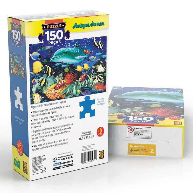 03471_Quebra-Cabeca_Amigos_do_Mar_150_Pecas_Grow_3