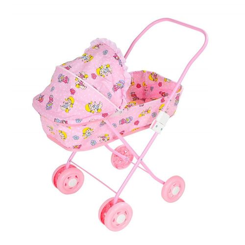 Carrinho de Boneca Infantil Berço - Estampas Sortidas - MP Kids