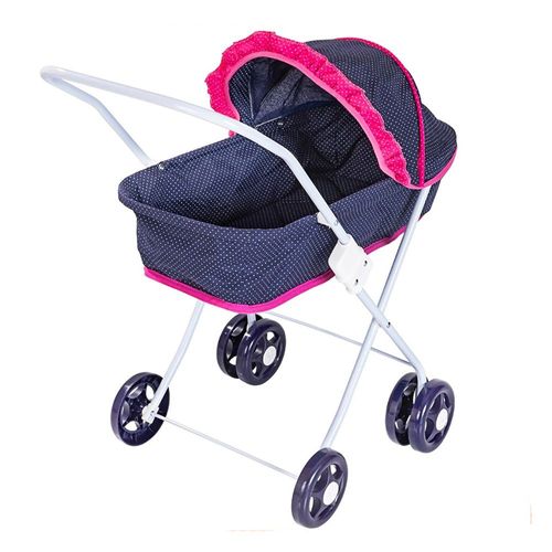 Carrinho de Boneca Infantil Berço - Estampas Sortidas - MP Kids