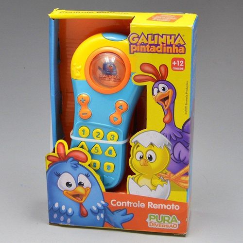 Brinquedo Musical - Controle Remoto - Galinha Pintadinha - Pura Diversão - Yes Toys