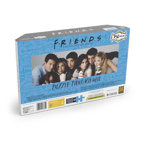 Quebra-Cabeça Panorama - Friends - 350 Peças - Grow