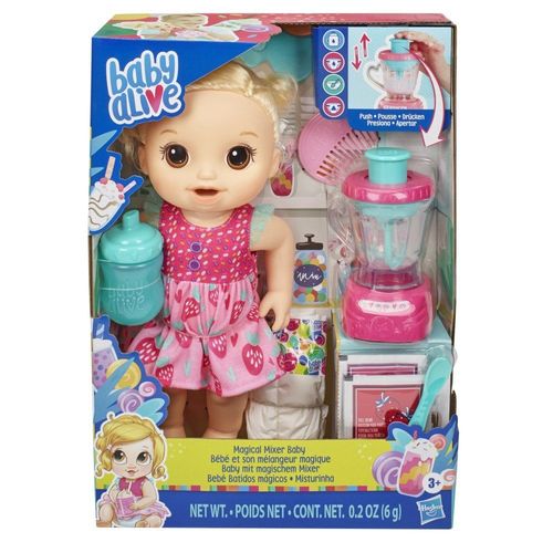 Boneca Baby Alive - Bebê Batida Mágica - Moranguinho - Hasbro