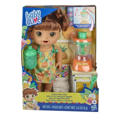 Boneca Baby Alive - Magical Mixer Baby - Abacaxi - Hasbro