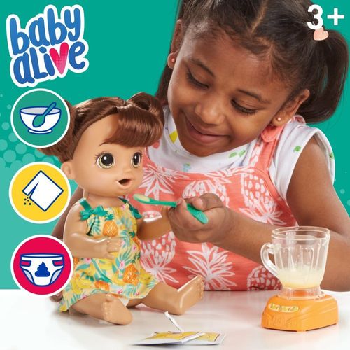 Boneca Baby Alive - Magical Mixer Baby - Abacaxi - Hasbro