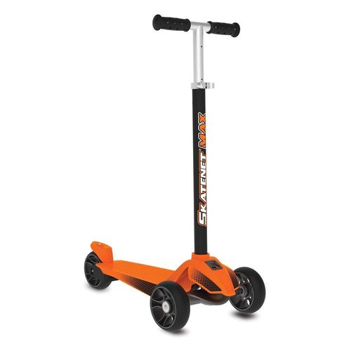 Patinete Skatenet - Max - Laranja e Preto - Bandeirante