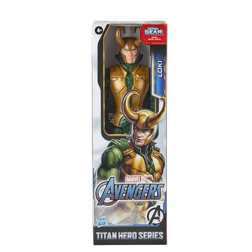 Figura Articulada - Loki - Titan Hero - Vingadores - Marvel - Hasbro