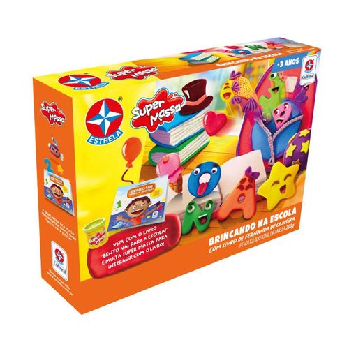 Super Massa - Brincando na Escola com Livro - Estrela