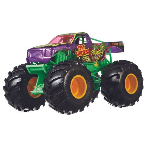 Carrinho Hot Wheels - Monster Trucks - 1:24 - Test Subject - Mattel