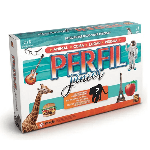 Jogo de Tabuleiro - Perfil - Júnior - Grow