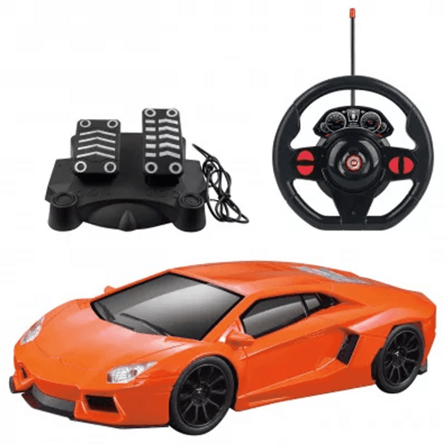 Carrinho de Controle de Remoto - Racing SpeedX - Laranja - Multikids