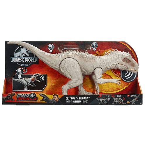 Figura Articulada com Som - Jurassic World - Indominus Rex - Mattel