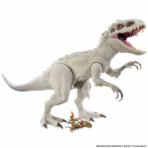 Figura Dinossauro Articulada - Indominus Rex - 95 cm - Super Colossal - Jurassic World - Mattel