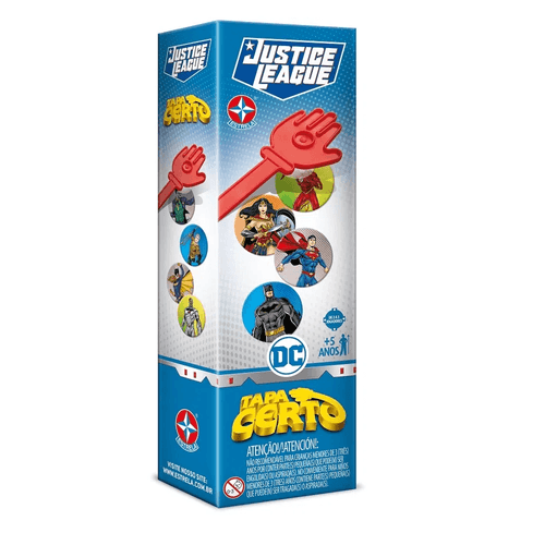 Jogo Tapa Certo - Liga da Justiça - DC Comics - Estrela