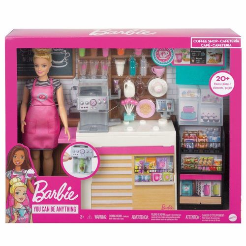 Playset Barbie Profissões - Cafeteria - Mattel