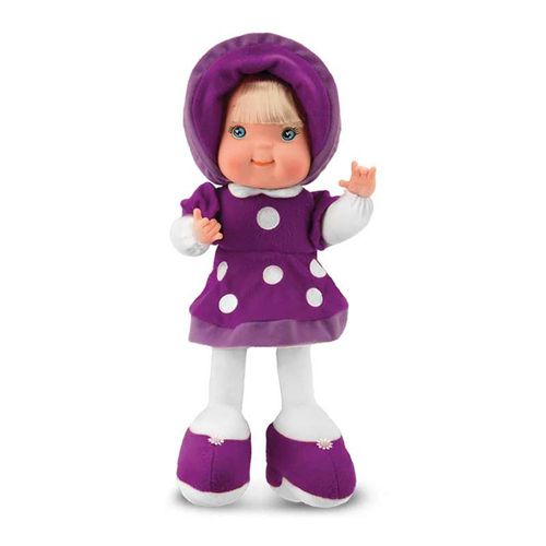 Boneca de Pano - Baby Fashion - Roxa - Cortex