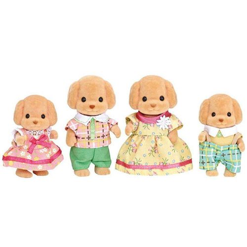 Sylvanian Families - Família dos Poodles Toy - Epoch