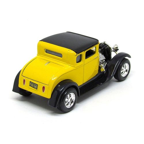 Miniatura Colecionável Design - 1:24 - 1929 Ford Model A - Amarelo - Maisto