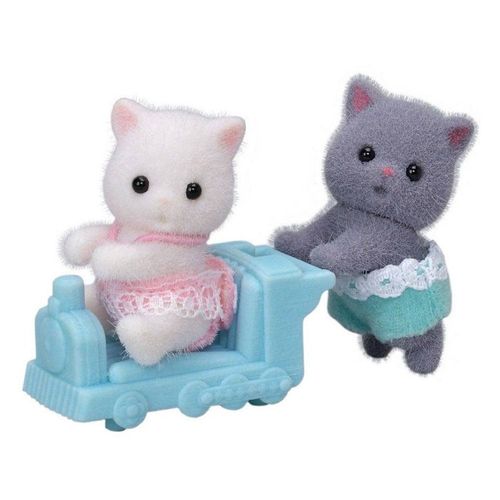 Sylvanian Families - Gêmeos Gatos Persas - Epoch