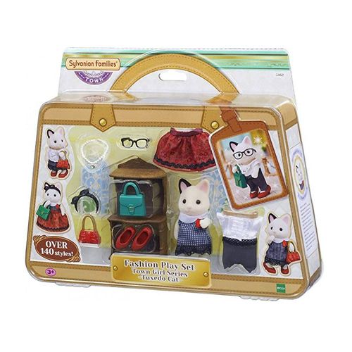 Sylvanian Families - Town Girl Series - Gato Malhado - Epoch