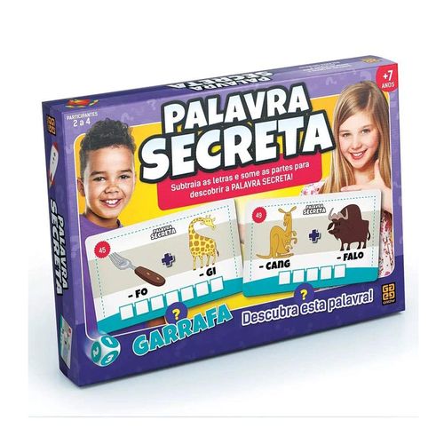 Jogo Pedagógico - Palavra Secreta - Grow