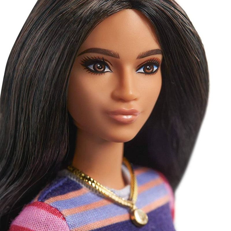FBR37_Boneca_Barbie_Fashionistas_Vestido_Listrado_147_Mattel_4