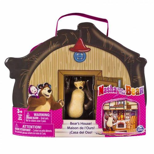 Personagem com Bolsa - Masha e o Urso - Casa do Urso - Sunny