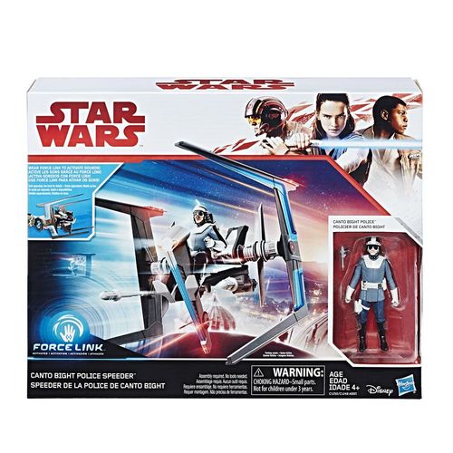 Veículo com Personagem - Star Wars - Canto Bight Police Speeder - Hasbro