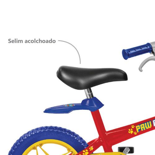 Bicicleta Infantil Aro 12 - Patrulha Canina - Bandeirante