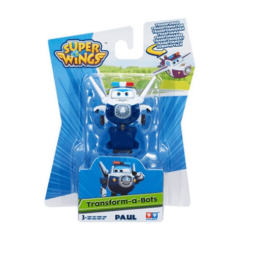 Mini Figura Transformável - Super Wings - Paul - Fun