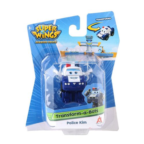 Mini Figura Transformável - Super Wings - Kim - Fun