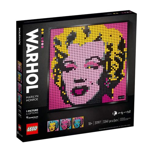 LEGO Art - Andy Warhol's Marilyn Monroe - 31197