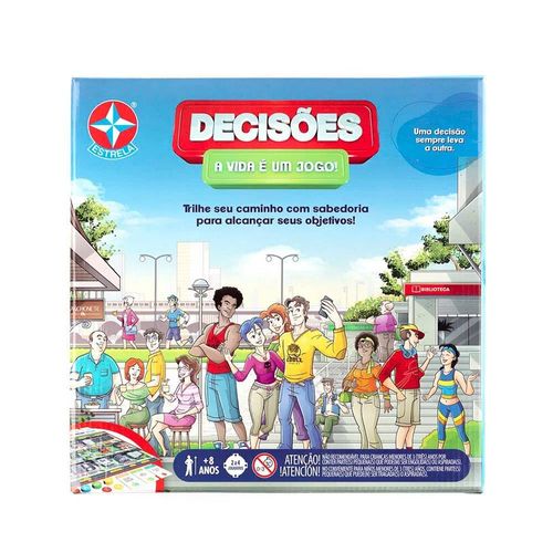 Jogo Decisões A Vida é um Jogo - Estrela