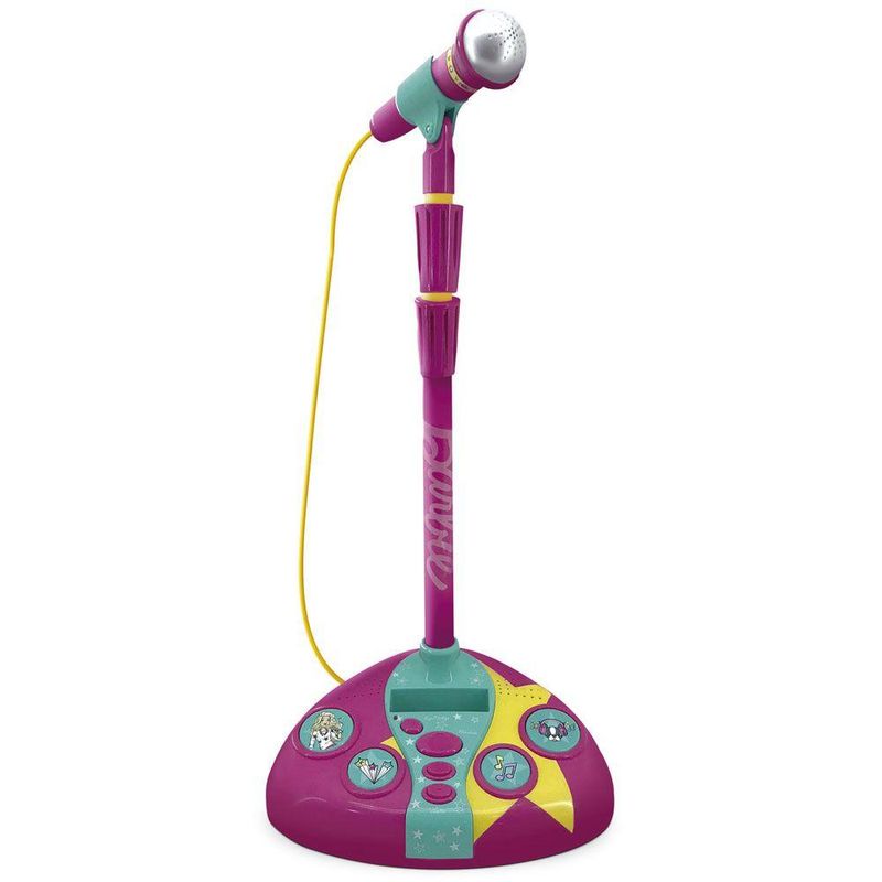 8007-0_F0004-4_Microfone_com_Base_Barbie_Karaoke_Microfone_Fabuloso_Fun_1