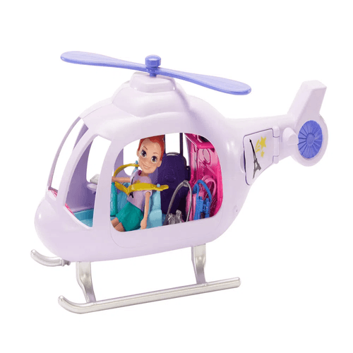 Boneca Polly Pocket - Helicóptero de Aventura - Mattel