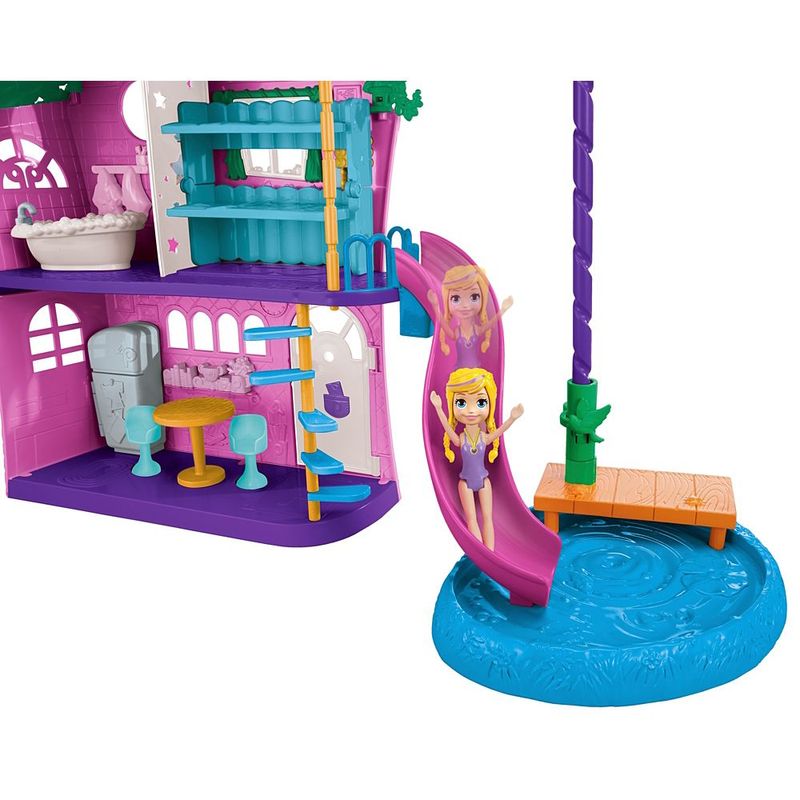 GHY65_Playset_com_Boneca_Polly_Pocket_Casa_do_Lago_da_Polly_Mattel_5