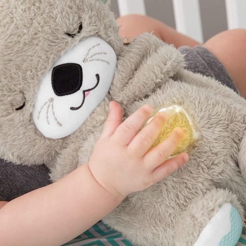 Pelúcia para Bebê com Som - Lontra Hora de Dormir - Fisher-Price