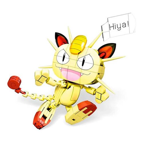 Blocos de Montar Mega Construx - Pokémon - Meowth - Mattel