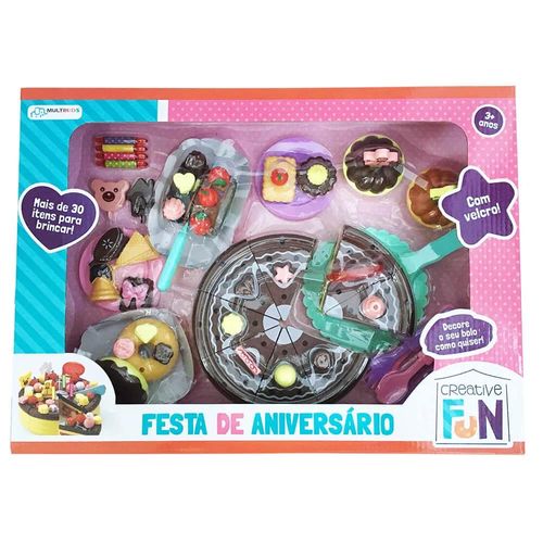 Kit de Comidinhas - Festa de Aniversário - Creative Fun - Multikids