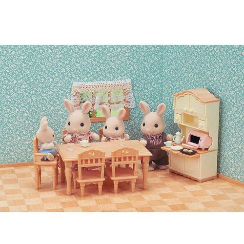 Sylvanian Families - Conjunto Sala de Jantar Clássica - Epoch